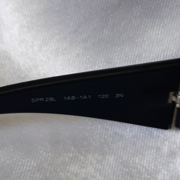 PRADA Shield Sunglasses Black Studded - Picture 3 of 5